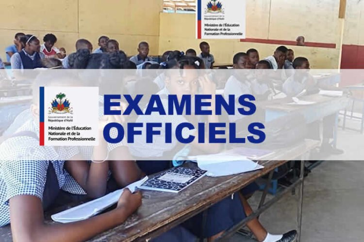 Haïti : plus de 190 000 candidats attendus pour les examens d’État de juin, le MENFP se dit prêt