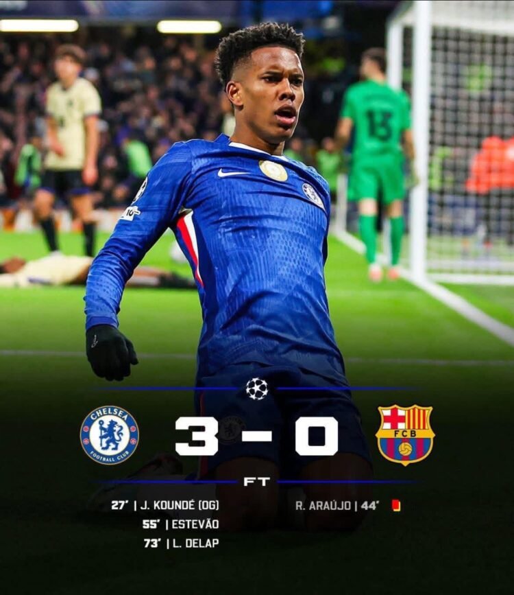 Chelsea corrige un Barça dépassé : une soirée sombre pour les Catalans