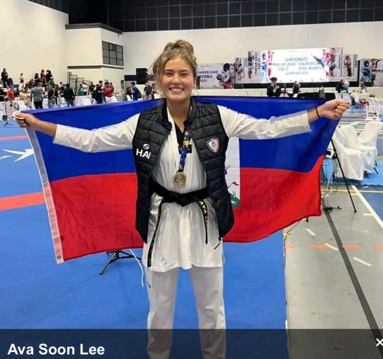 Ava Lee : la pépite montante du taekwondo haïtien