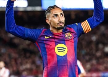 Malgré une saison exceptionnelle, Raphinha écarté du XI de l’année