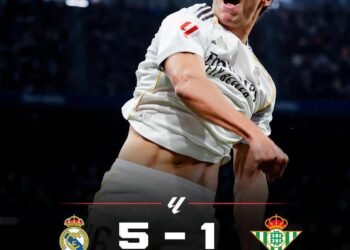 Sans Mbappé, le Real Madrid écrase le Betis et relance la course au titre