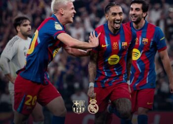 Barça domine le Clasico et remporte la Supercoupe d’Espagne