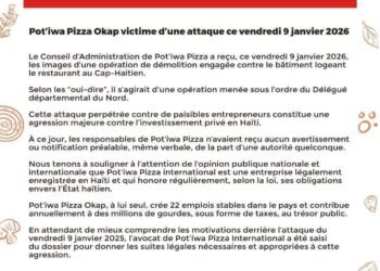 Cap-Haïtien : la démolition de Potiwa Pizza, un investisseur légal pris de court sans aucune notification de l’État