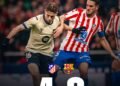 Coupe du Roi : l’Atlético écrase le Barça en demi-finale aller (4-0)