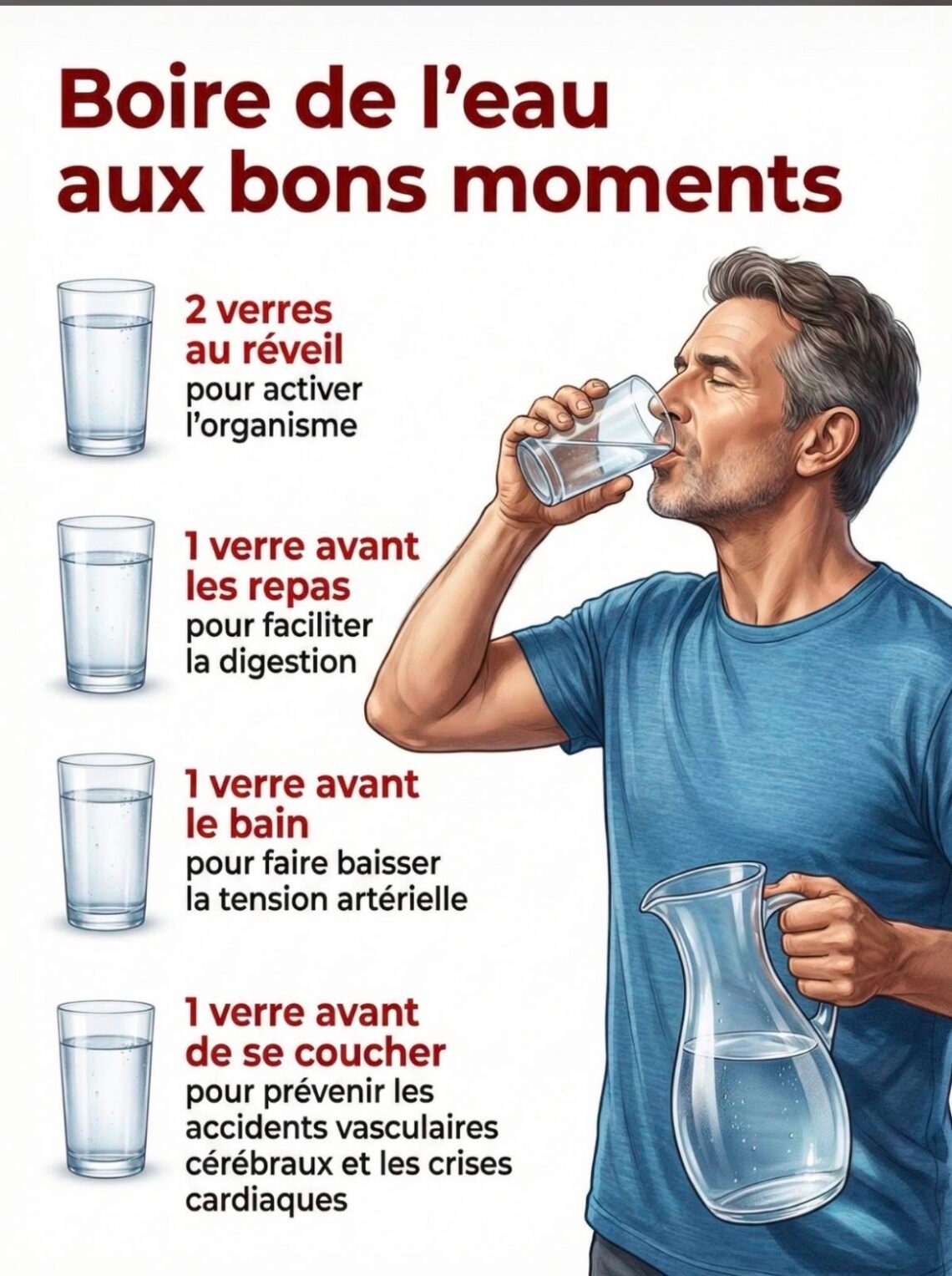 L’eau, au bon moment : une habitude simple pour renforcer l’équilibre du corps