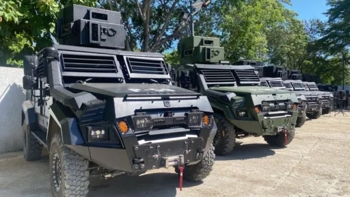 10 blindés canadiens livrés à la PNH pour renforcer les opérations dans la zone métropolitaine