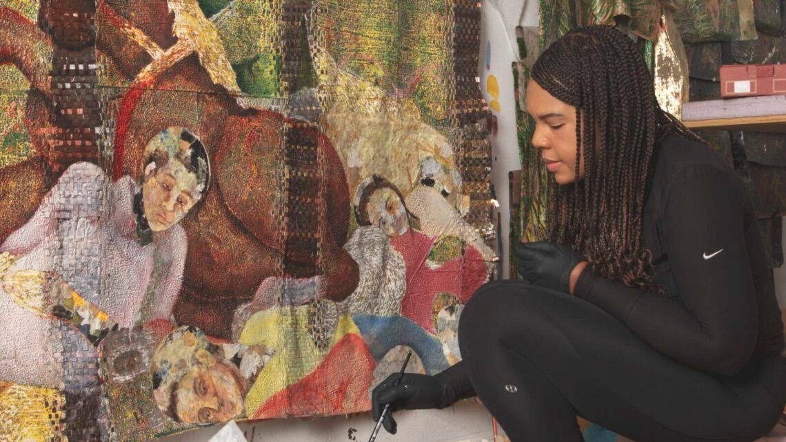 Frankétienne en héritage : Haïti selon la peintre Kathia Saint-Hilaire à Paris