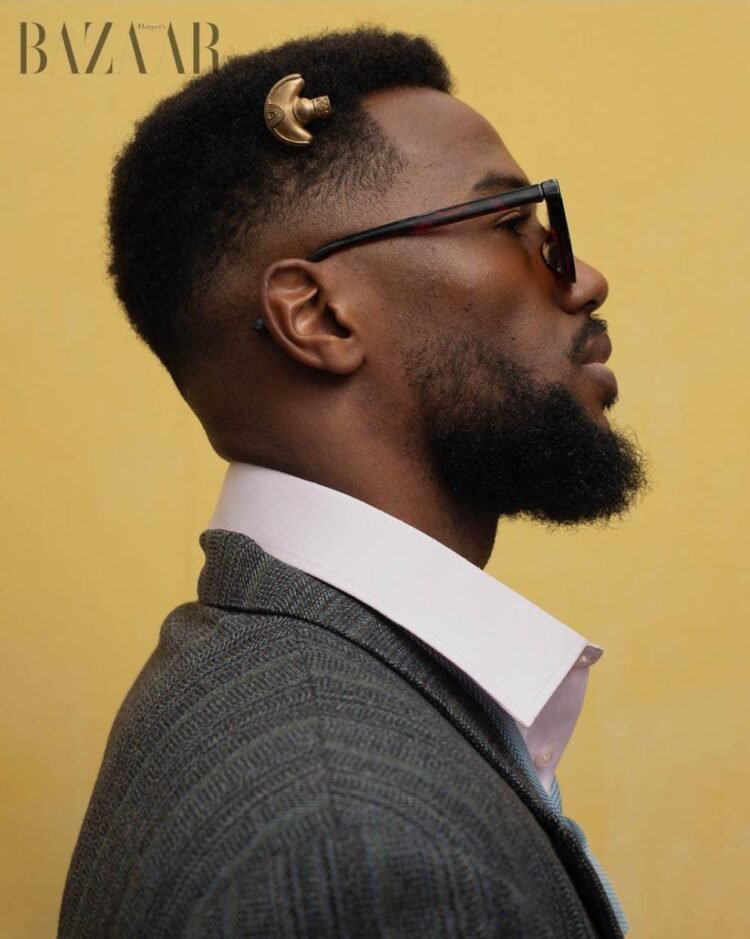 Duckens Nazon, l’élégance d’un Grenadier chez Harper’s Bazaar