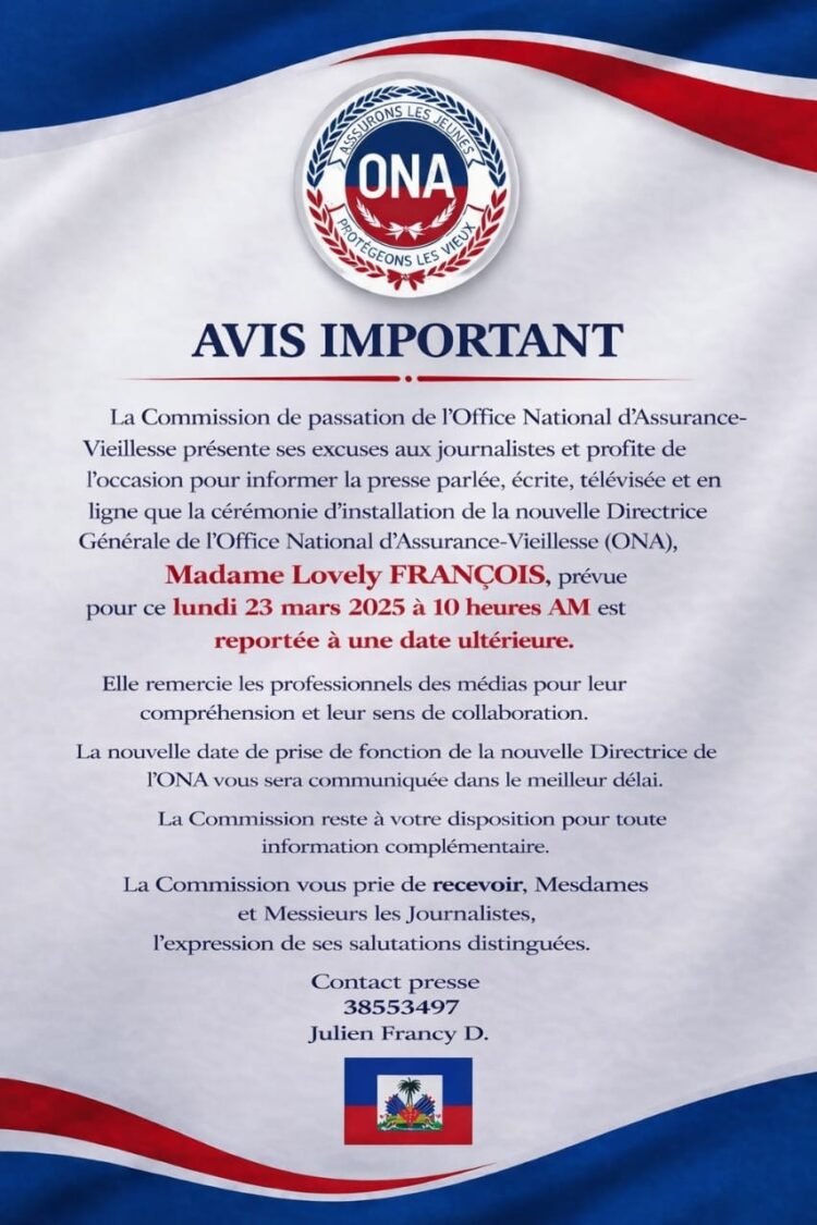 ONA : installation de la nouvelle directrice reportée après une mobilisation interne