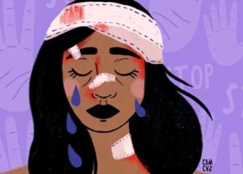 Vyolans pa solisyon: sispann leve men sou fanm