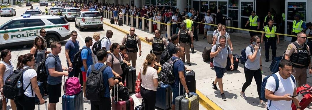 Panique et perturbations à l’aéroport de Miami en pleine affluence du Memorial Day
