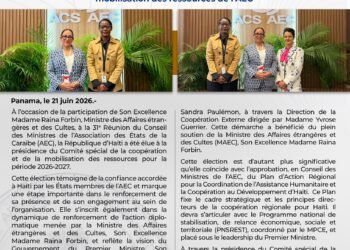 Haïti obtient la présidence d’un comité clé de l’AEC : une nouvelle tribune pour défendre ses priorités internationales
