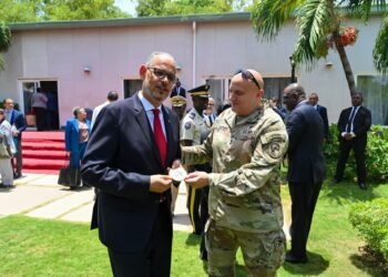 Palais national : Alix Didier Fils-Aimé échange avec les dirigeants de l’OEA et de la CARICOM